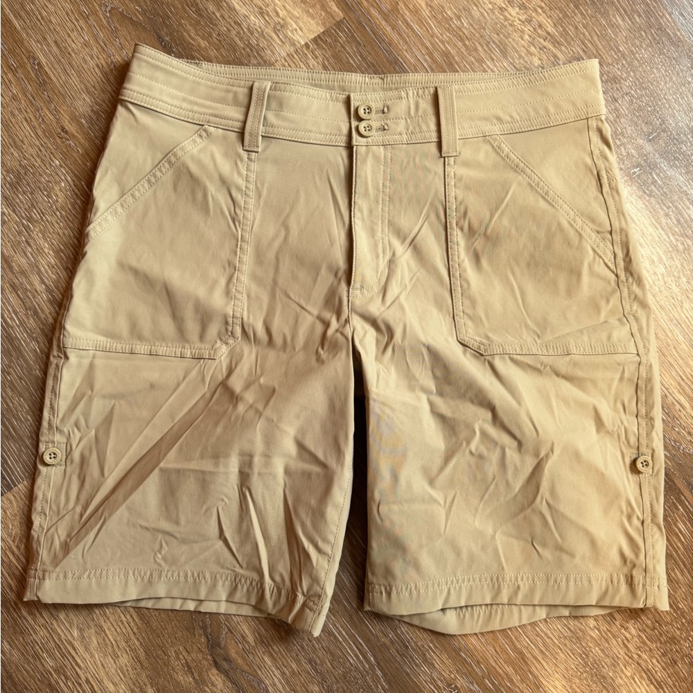Eddie Bauer rolled hem Bermuda short, sz 10 NEW‎